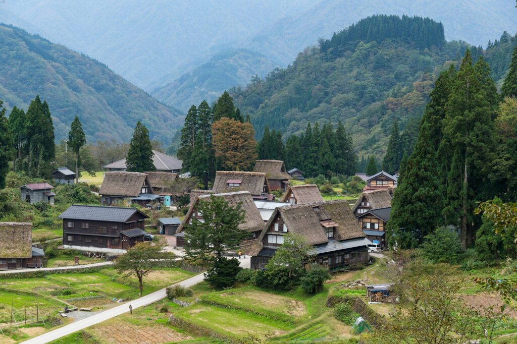 Shirakawago in Japan